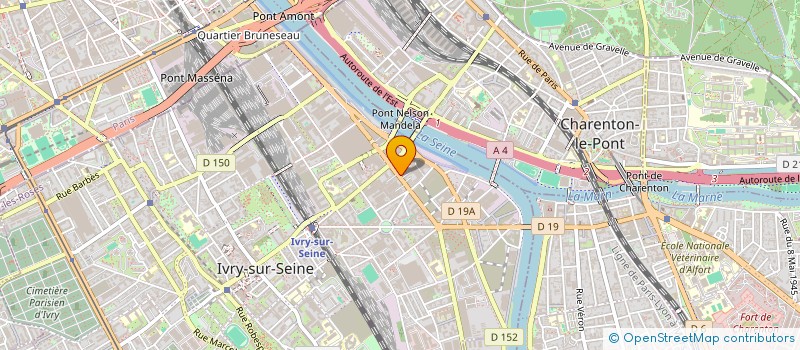 localisation de l'entreprise TOTO EXO à IVRY-SUR-SEINE