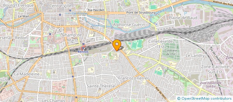 localisation de l'entreprise TOTO FOOD à RENNES