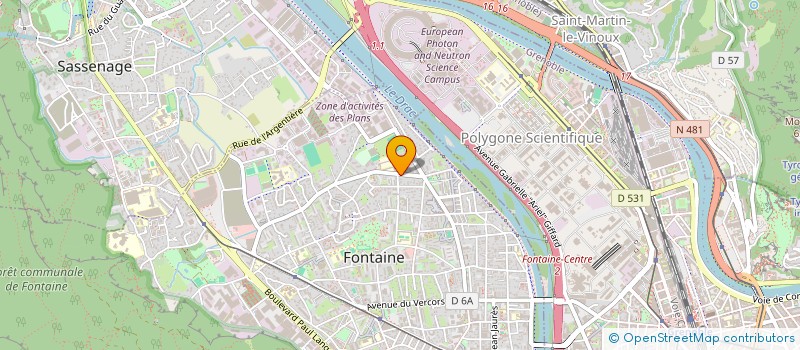 localisation de l'entreprise TOTO INVEST  FONTAINE