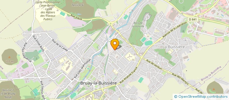 localisation de l'entreprise TOTOBICLO à BRUAY-LA-BUISSIERE