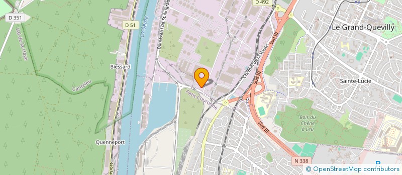 localisation de l'entreprise TOTOCOLLANT PUB  LE GRAND-QUEVILLY