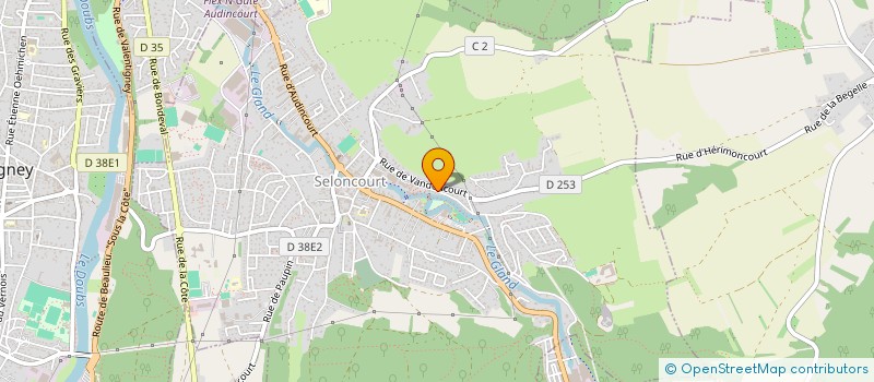 localisation de l'entreprise TOTORO  SELONCOURT