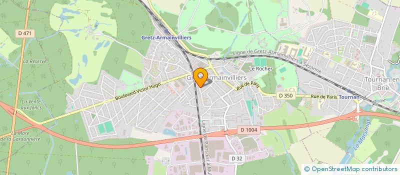 localisation de l'entreprise TOTORO  GRETZ-ARMAINVILLIERS