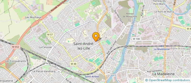 localisation de l'entreprise TOTQUA  SAINT-ANDRE-LEZ-LILLE