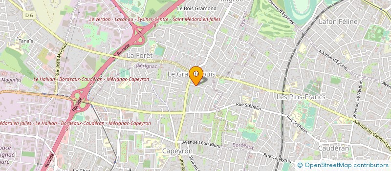 localisation de l'entreprise TOTTAKAY CONSEIL  MERIGNAC