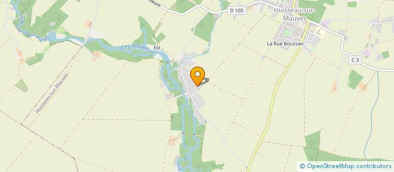 localisation de l'entreprise TOTTEREAU-RETIF DU 33 RUE DE LA REP  HUISSEAU-SUR-MAUVES