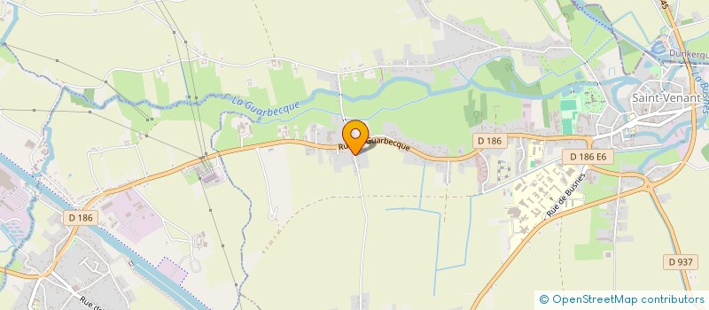 localisation de l'entreprise TOU-DOU  SAINT-VENANT