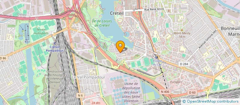 localisation de l'entreprise TOU'RISE  CRETEIL