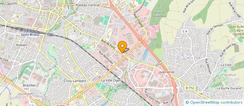 localisation de l'entreprise TOU ROUL à SAINT-BRIEUC