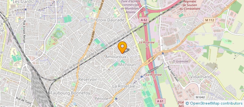 localisation de l'entreprise TOUAMETAL à TOULOUSE