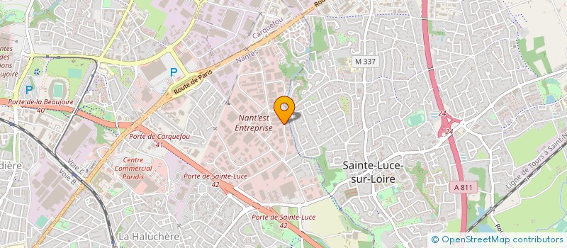 localisation de l'entreprise TOUANG KOU MO à NANTES