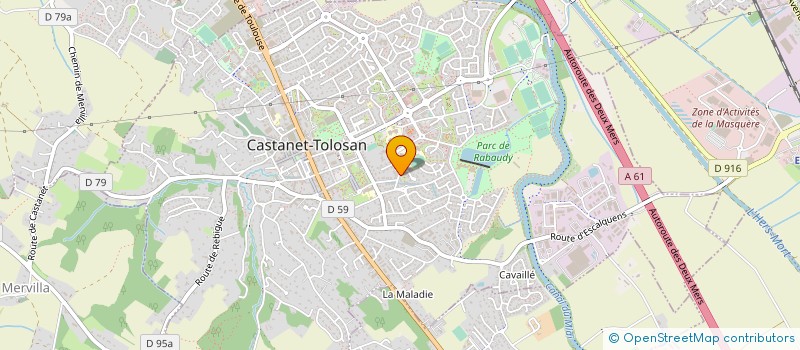 localisation de l'entreprise TOUAREQ (TOURISME ET ART EQUESTRE) à CASTANET-TOLOSAN