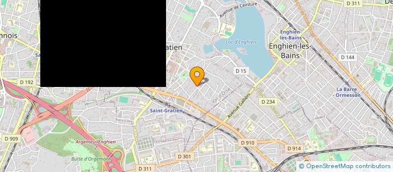 localisation de l'entreprise TOUATI ET COMPAGNIE  SAINT-GRATIEN