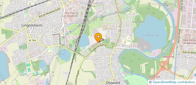 localisation de l'entreprise TOUATI IMMO  OSTWALD