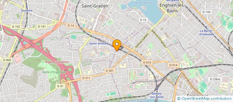 localisation de l'entreprise TOUATI TRANS à EPINAY-SUR-SEINE