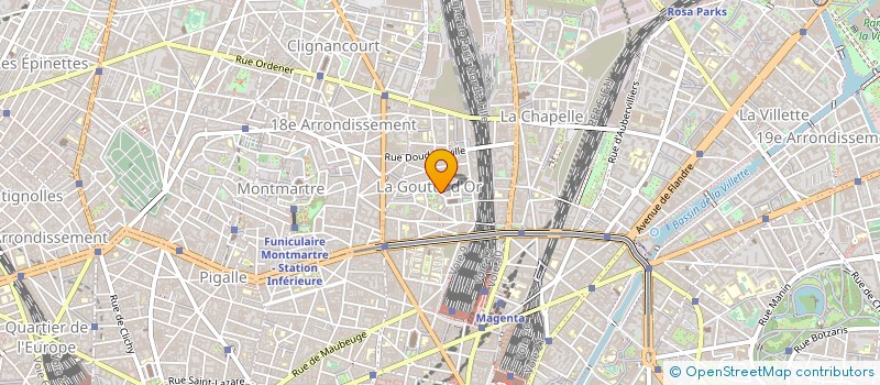 localisation de l'entreprise TOUBA à PARIS