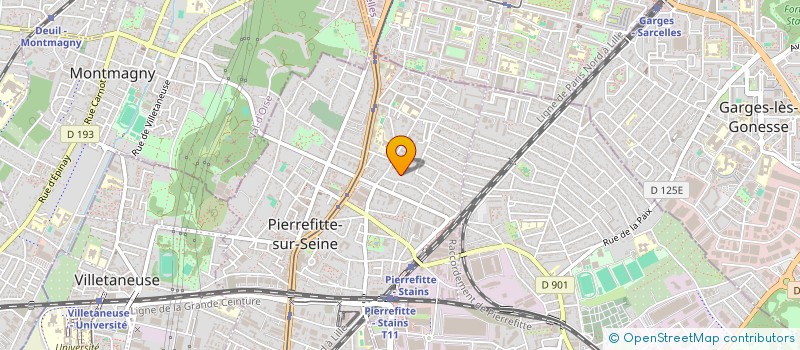 localisation de l'entreprise TOUBA DEPANN à PIERREFITTE-SUR-SEINE