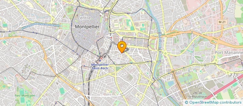 localisation de l'entreprise TOUBA-MARKET à MONTPELLIER