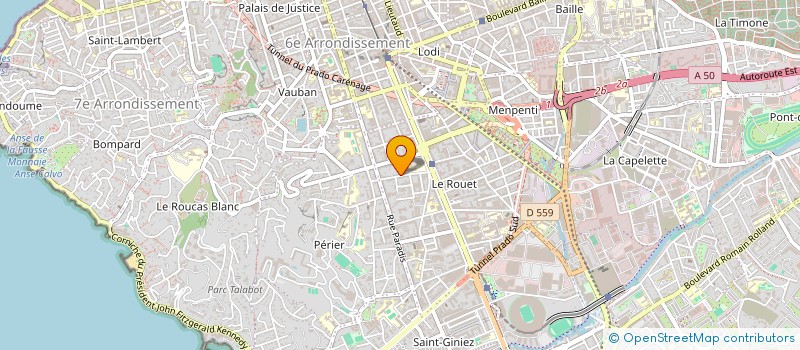 localisation de l'entreprise TOUBA VTC à MARSEILLE