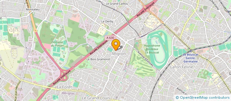 localisation de l'entreprise TOUBAP  EYSINES