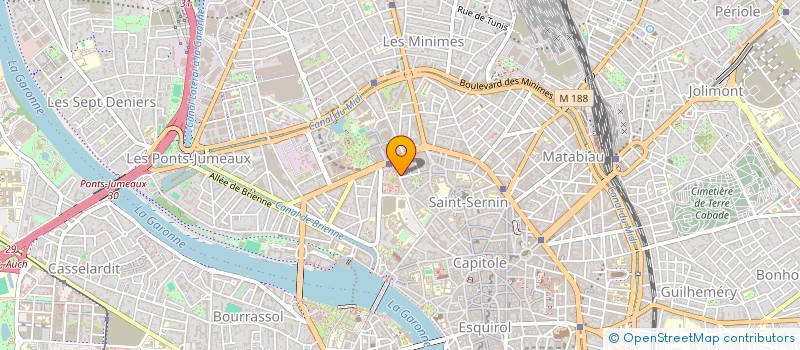 localisation de l'entreprise TOUBENS à TOULOUSE