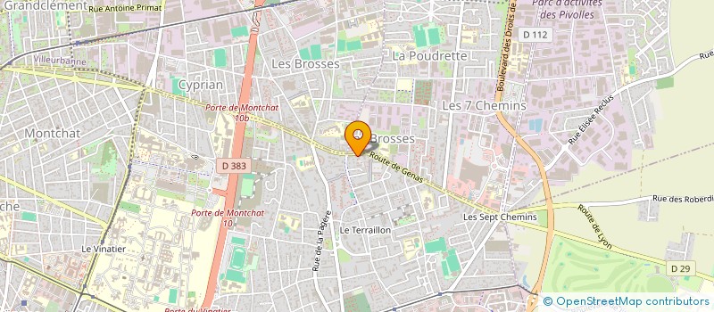 localisation de l'entreprise TOUBK4L TEAM à BRON