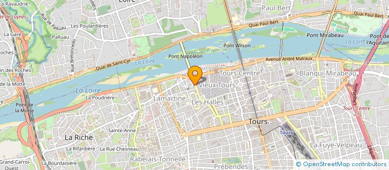 localisation de l'entreprise TOUBLAN STOP PRESSING à TOURS