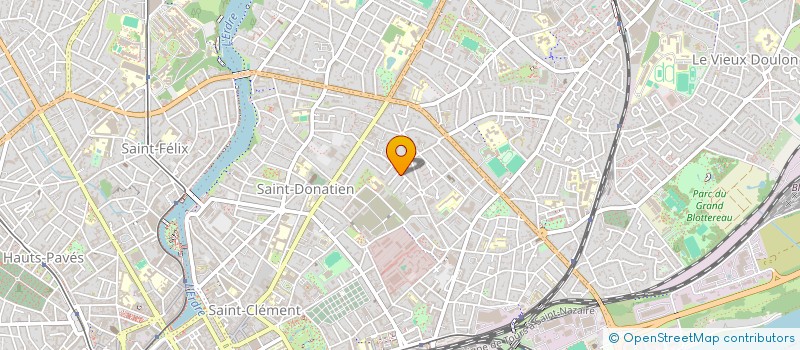 localisation de l'entreprise TOUBLANC ORVAULT  NANTES