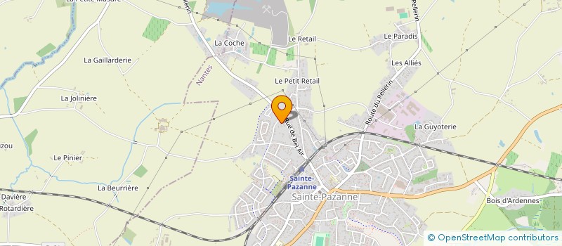 localisation de l'entreprise TOUBLANC RENOVE à SAINTE-PAZANNE