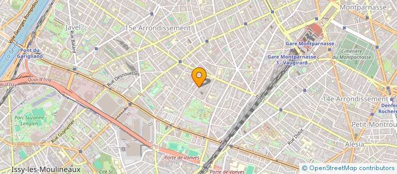 localisation de l'entreprise TOUBO à PARIS