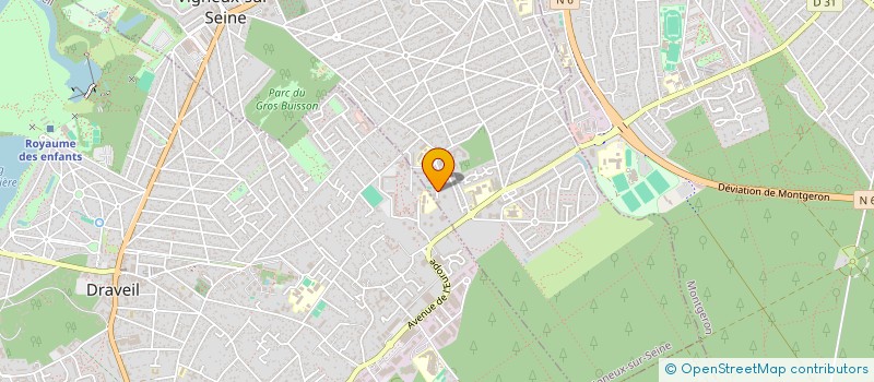 localisation de l'entreprise TOUBO DUNAMIS VTC à VIGNEUX-SUR-SEINE