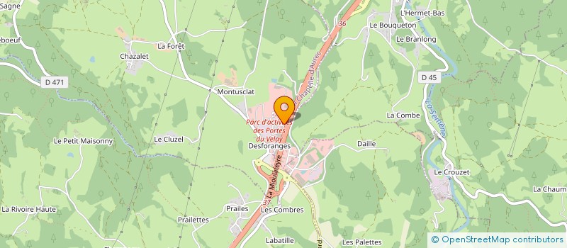 localisation de l'entreprise TOUBOIS-LOISIRS à PONT-SALOMON
