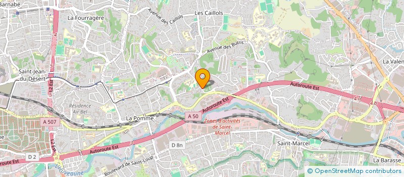 localisation de l'entreprise TOUBONKOU à MARSEILLE