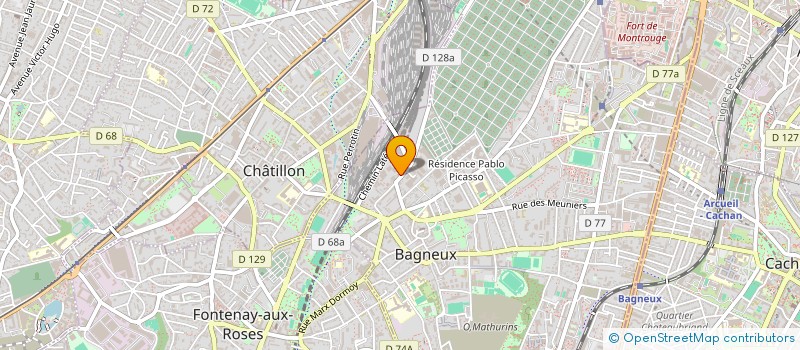 localisation de l'entreprise TOUBURO SERVICE à BAGNEUX