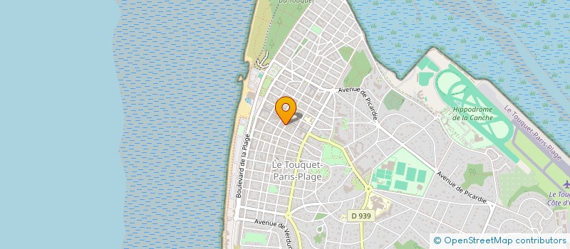 localisation de l'entreprise TOUCAM à LE TOUQUET-PARIS-PLAGE