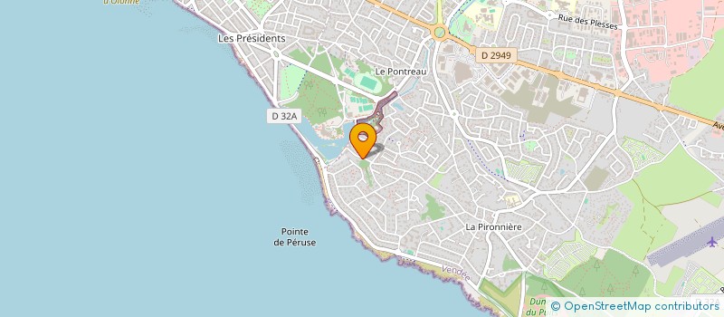 localisation de l'entreprise TOUCAN à LES SABLES-D'OLONNE