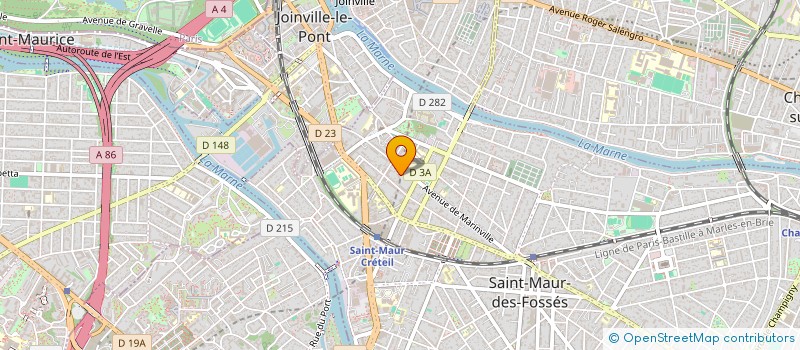 localisation de l'entreprise TOUCAN INVEST à SAINT-MAUR-DES-FOSSES