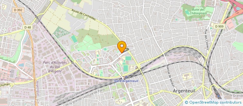 localisation de l'entreprise TOUCARS  ARGENTEUIL