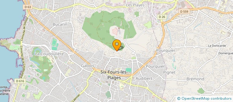 localisation de l'entreprise TOUCAT à SIX-FOURS-LES-PLAGES