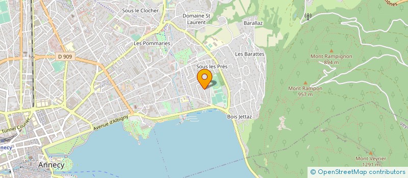 localisation de l'entreprise TOUCERENOV à ANNECY