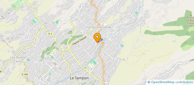 localisation de l'entreprise TOUCH'ENERGIE à LE TAMPON