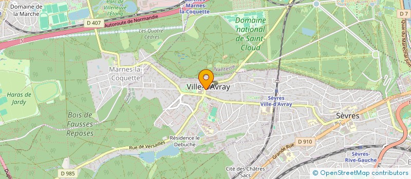localisation de l'entreprise TOUCH ET BUSINESS à VILLE-D'AVRAY