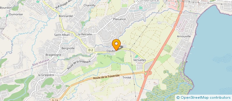 localisation de l'entreprise TOUCH ET FREEDOM à PETIT-BOURG