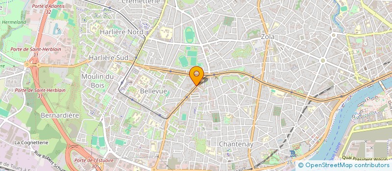 localisation de l'entreprise TOUCH FOOD à NANTES