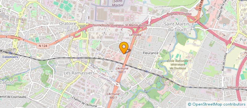 localisation de l'entreprise TOUCH GLEIZE FOOD à TOULOUSE