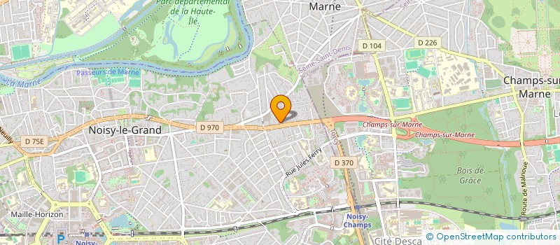 localisation de l'entreprise TOUCH INNOVATION à NOISY-LE-GRAND