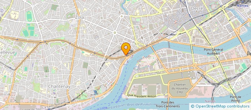 localisation de l'entreprise TOUCH POINT MEDIA à NANTES