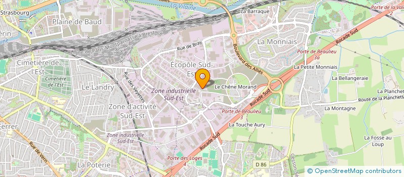 localisation de l'entreprise TOUCH'UNIK  CESSON-SEVIGNE