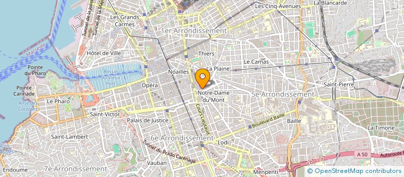 localisation de l'entreprise TOUCH WOOD  MARSEILLE