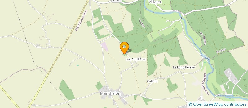 localisation de l'entreprise TOUCHARD ET FILS  MESNILS-SUR-ITON